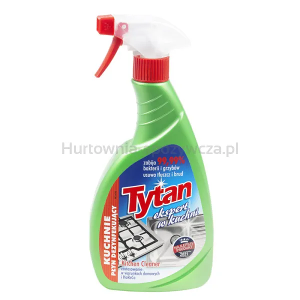 Tytan Płyn Do Mycia Kuchni Dezynfekujący Ekspert W Kuchni Spray 500G