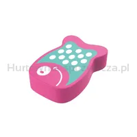 Gumka do ścierania KEYROAD Funny Fish, 2 szt., blister, mix Kolorów - 5