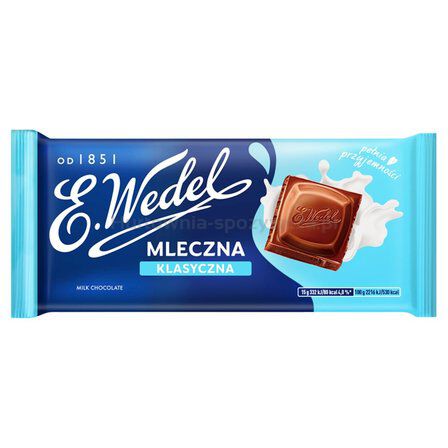 Wedel Czekolada Klasyczna Mleczna 90G