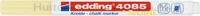 Edding Marker Kredowy E-4085 1-2 Mm, Pastelowy Żółty  - 2