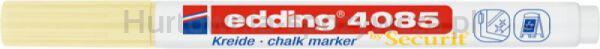 Edding Marker kredowy e-4085 1-2 mm, pastelowy żółty  - 2