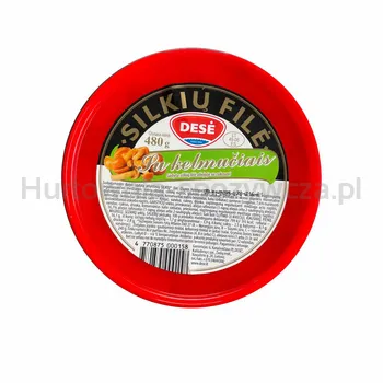 Dese Filety Śledziowe Z Opieńkami W Oleju 480G