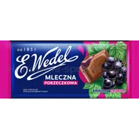 E.Wedel Czekolada mleczna porzeczkowa 100g