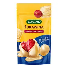 Bakalland Żurawina W Białej Czekoladzie Wedel 74G