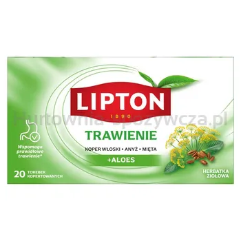 Lipton Herbata Ziołowa Trawienie 20 Torebek
