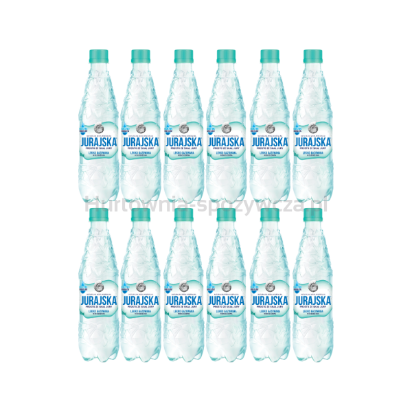 Woda Jurajska Mineralna lekko gazowana 500 ml