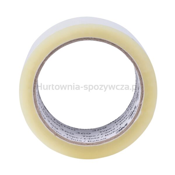 Taśma pakowa SCOTCH® Hot-melt (369), 48mm, 66m, transparentna - 4