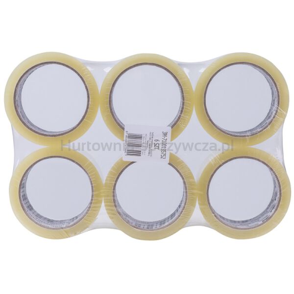 Taśma pakowa SCOTCH® Hot-melt (369), 48mm, 66m, transparentna - 5