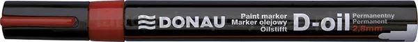 Donau Marker olejowy D-Oil, okrągły, 2,8mm, czerwony 