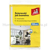 Ściereczki jak bawełna JAN NIEZBĘDNY, 10 szt., mix kolorów - 3