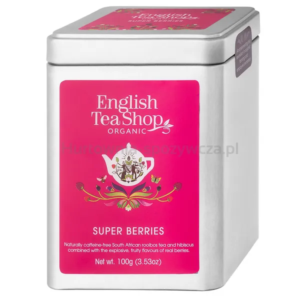 Herbata Owocowa Superberries Sypana W Puszce 100G Bio