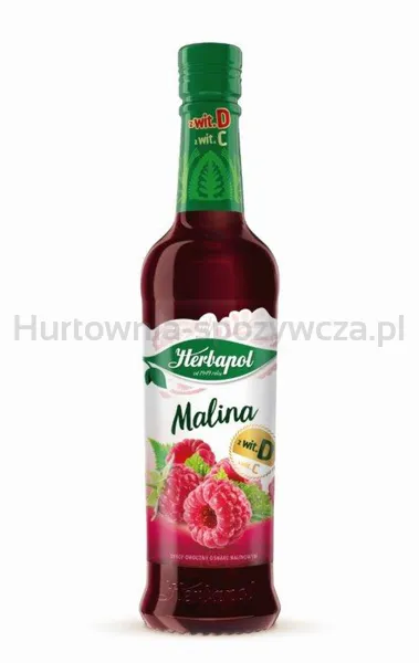 Syrop HERBAPOL Owocowa Spiżarnia, 420 ml, malinowy
