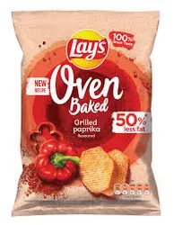 Lay's Oven Baked Grilled Paprika 110g