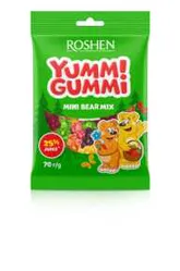 Żelki Yummi Gummi Mini Bear Mix 70 G Roshen