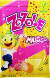 Zozole Karmelki Nadziewane Musujące (9%) O Smaku Cytrynowym I O Smaku Pomarańczowym 1Kg