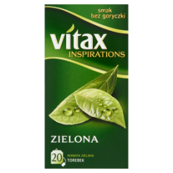 Vitax Herbata Inspiracje Zielona 30G (20 Torebek)  