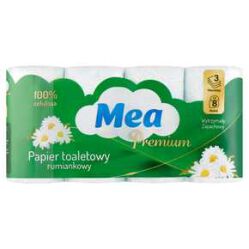 Papier Toaletowy Mea Premium Rumiankowy 3W 8 Szt. Mw Dobry Wybór