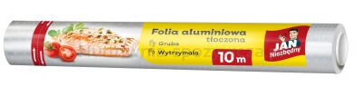 Folia alumninowa JAN NIEZBĘDNY, z tłoczeniem, 10m