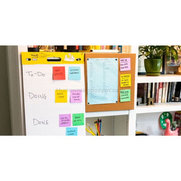 Karteczki samoprzylepne Post-it® Super Sticky, PLAYFUL, 76x127mm, 6x90 kart. - 3