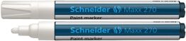Schneider Marker olejowy Maxx 270, okrągły, 1-3mm, biały 
