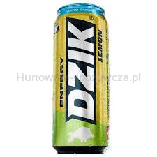 Dzik Energy Lemon 500 ml - Napój Energetyzujący SK