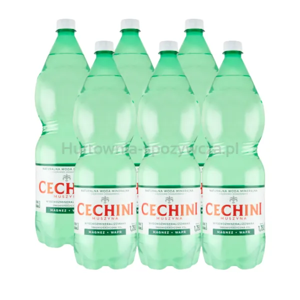 Woda Cechini Muszyna Gazowana 1,75 l