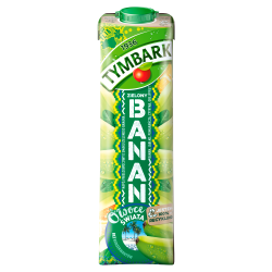 Tymbark Napój Owoce Świata Wieloowocowy Zielony Banan 1 L