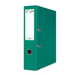 Segregator Basic-S Z Szyną, Pp, A4/75Mm, Zielony