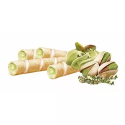 TAGO RURKI Waflowe z kremem pistacjowym 150G