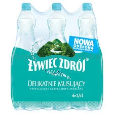 Żywiec Zdrój Delikatnie musujący 1l