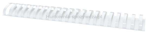 Grzbiety do bindowania OFFICE PRODUCTS, A4, 51mm (510 kartek), 50 szt., białe