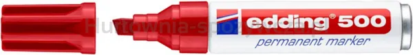 Edding Marker permanentny e-500 2-7 mm, czerwony 