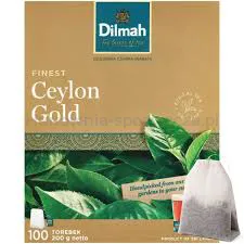 Dilmah Herbata Ceylon Gold, 100 torebek