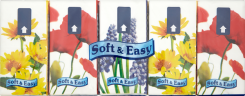 Soft&Easy Chusteczki Higieniczne 9X10 Kwiaty