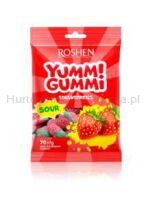 Żelki Yummi Gummi Strawberries 70 G Roshen
