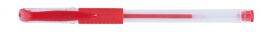 Office Products Długopis żelowy, gumowy uchwyt, 0,5mm, czerwony 