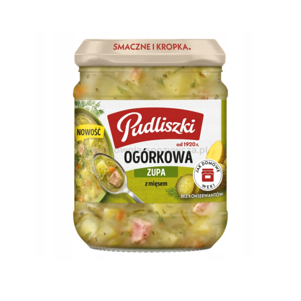 Zupa ogórkowa z mięsem Pudliszki 440g