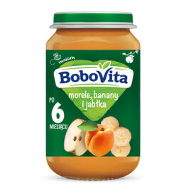 Bobovita Owoce Jabłka Morele I Banany Po 6 Miesiącu 190 G