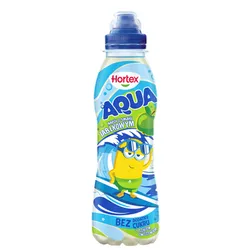 Hortex AQUA Napój o smaku jabłkowym butelka aPet 400ml kaucja (w tym +0,50 zł/szt. zwrotnej kaucji)