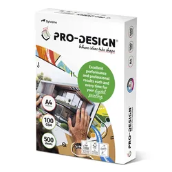 Pro-Design Fsc Papier kserosatynowany, klasa A++, A4, 168CIE, 100gsm, 500 ark. 