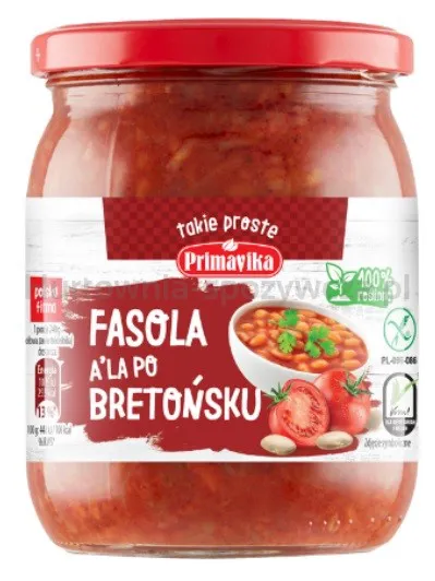 Primavika Fasolka A'La Po Bretońsku 480G
