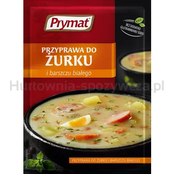 Prymat Przyprawa Do Żurku I Barszczu Białego 25G