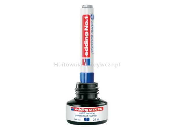 Edding Tusz do uzupełniania markerów permanentnych e-MTK 25 czarny  - 2