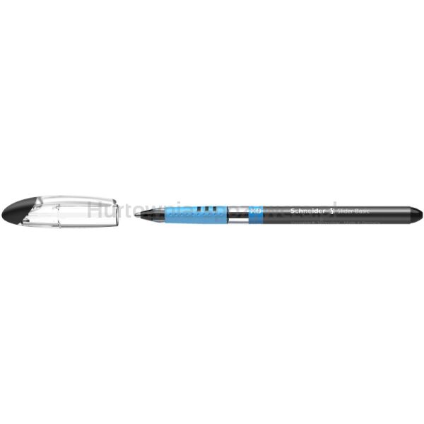 Schneider Długopis Slider Basic, XB, czarny  - 2