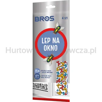BROS - lep na okno 4-pak.