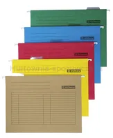 Teczka zawieszkowa DONAU, A4, 230gsm, brązowa - 2