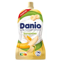 Danone Danio Serek Homogenizowany Bananowy 120 G