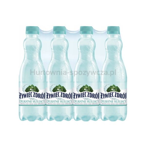 Woda Żywiec Zdrój Delikatnie Musujący 500 Ml