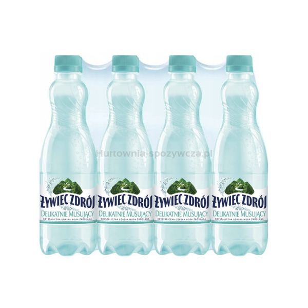 Woda Żywiec Zdrój Delikatnie Musujący 500 Ml