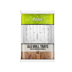 Tacka aluminiowe do grilla 5 sztuk Piknik